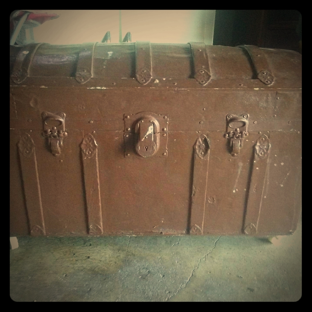 Brown Antique Chest.
